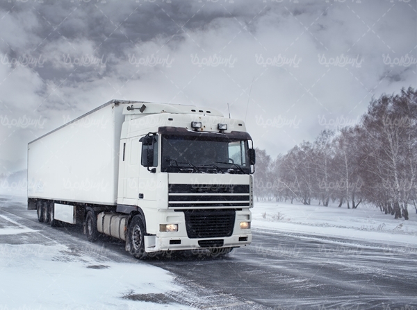 روش صحیح کامیونداری در زمستان